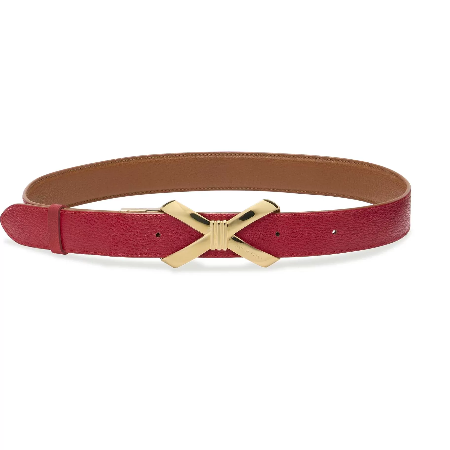 Belts & Scarves-Sarah Flint Mirjana Reversible Belt